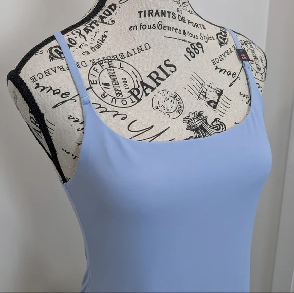 LA SENZA | Women's Hydrangea Blue Lightly Lined Buttery Soft Thong Bodysuit - Picture 2 of 5